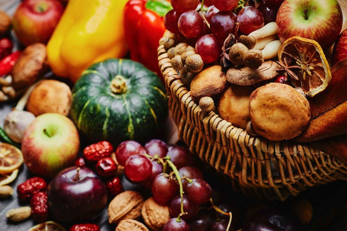 ¿Cuáles son las frutas y verduras típicas en otoño?
