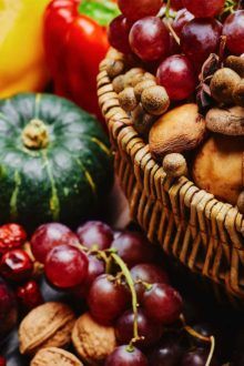 frutas y verduras de otoño